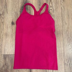 NWOT Lululemon Ebb To Street Tank Top Size 10 In Passionate